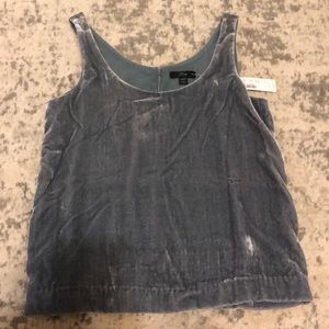 Jcrew velvet top